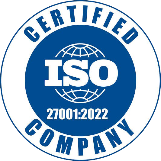 ISO 27001:2022 Certified Company